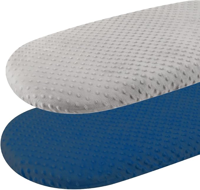 Dot Bassinet Sheet Set 2 Pack Stretch Fitted Cradle Sheets, Ultra Soft by Bilokonda