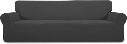 Easy-Going Stretch 4 Seater Sofa Slipcover 1-Piece Sofa Cover Furniture by Easy-Going