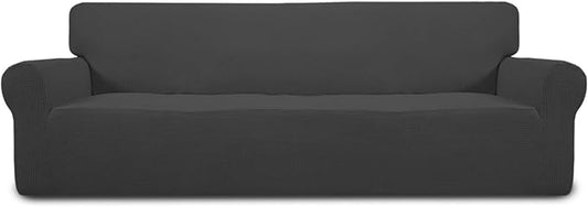 Easy-Going Stretch 4 Seater Sofa Slipcover 1-Piece Sofa Cover Furniture by Easy-Going