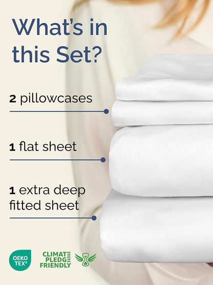 Extra Deep Twin Sheet Set - Image 2
