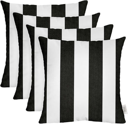RSH DECOR: Sunbrella Square Throw Pillows Set of 4 | 24" x 24" | Water and by RSHDECOR