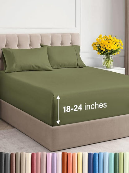 Extra Deep Twin Sheet Set by CGKUnlimited