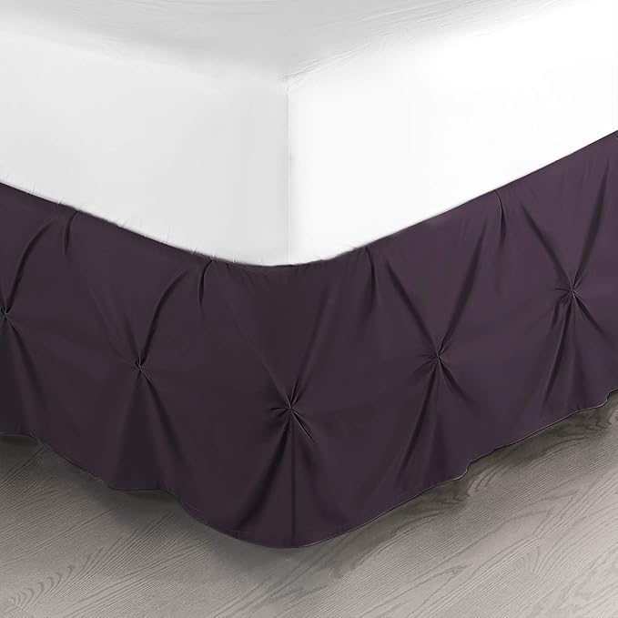 Nestl Purple Bed Skirt by Nestl
