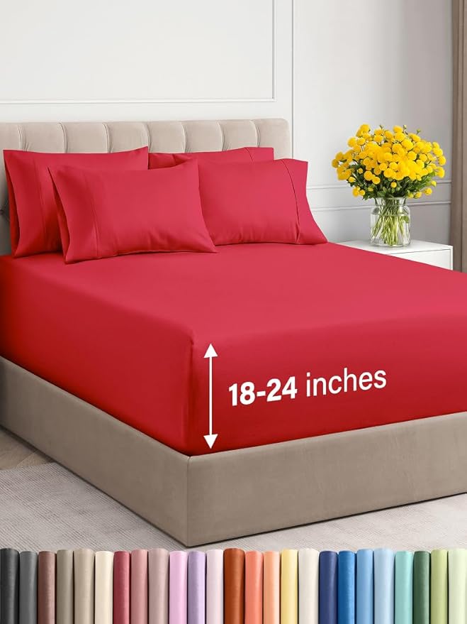 Extra Deep Queen Sheet Set by CGKUnlimited