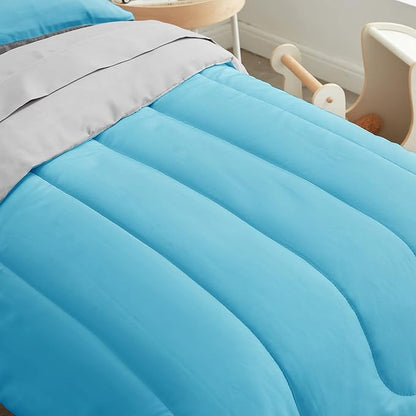 UOZZI BEDDING 4 Pieces Toddler Bedding Set Ultra Soft and Breathable Toddler - Image 9