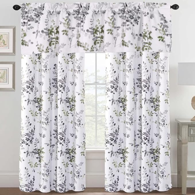 H.VERSAILTEX Valance for Kitchen Windows/Bathroom/Living Room/Bedroom Blackout - Image 7
