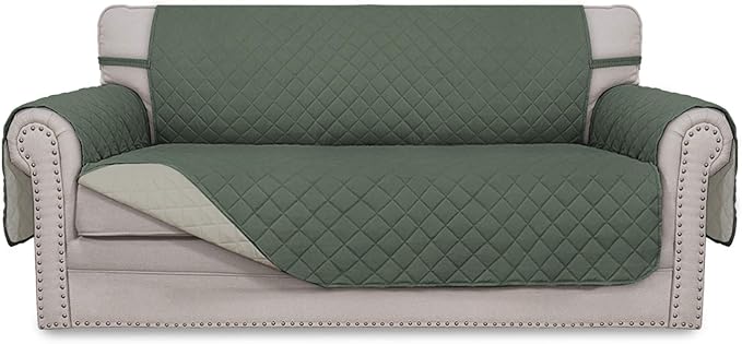 Easy-Going Sofa Slipcover Reversible Loveseat Sofa Cover Couch Cover by Easy-Going