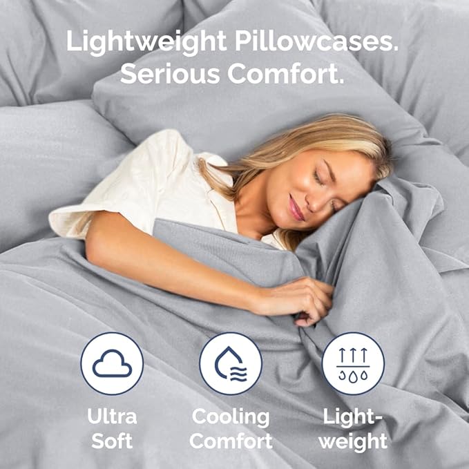 Queen Pillow Cases Set of 4 - Image 3
