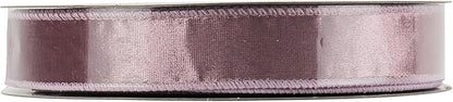 MEEDEE Dusty Rose Velvet 1 Inch Pink Wired Ribbon 25 Yards Crushed Velvet - Image 9