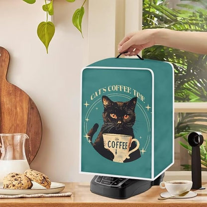 Mumeson Cat Coffee Cup Coffee Maker Cover, Stain & Dust Resistant, Home Kitchen - Image 4