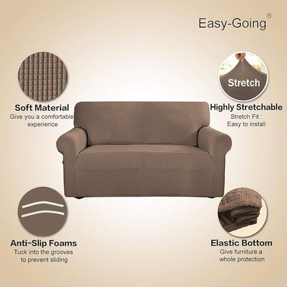 Easy-Going Stretch Oversized Sofa Slipcover 1-Piece Sofa Cover Furniture - Image 3