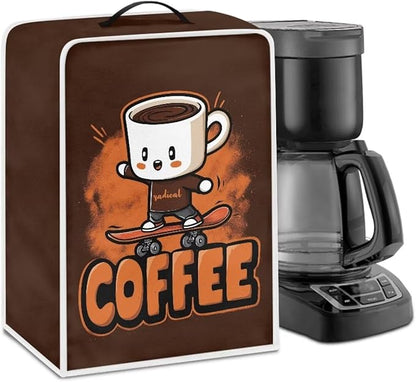 Coffee Maker Dust Cover Funny Mixer Small Kitchen Appliance Protector Foldable by Unknown