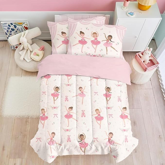 SANDJEST Ballet Duvet Cover Sets Full Size by SANDJEST