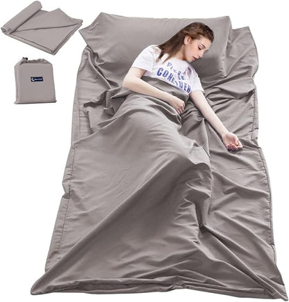 Sleeping Bag Liner Travel Sheets by Mannice