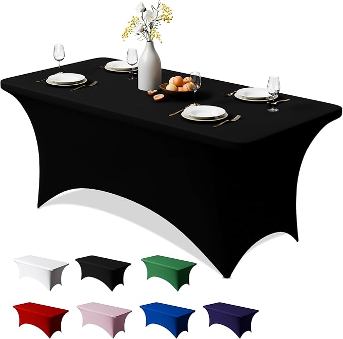 Trlyc 1 Pack 4FT Spandex Table Cloth by TRLYC