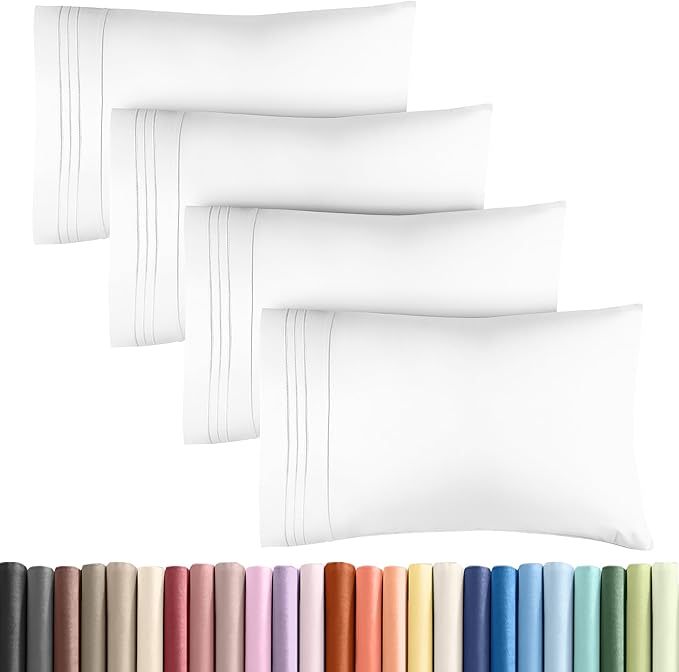 King Pillow Cases Set of 4 by CGKUnlimited