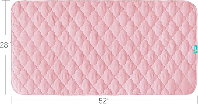 Waterproof Crib Mattress Protector Pad Cover 28" x 52", Anti Slip & Absorbent - Image 4