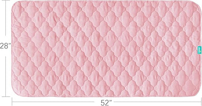 Waterproof Crib Mattress Protector Pad Cover 28" x 52", Anti Slip & Absorbent - Image 4