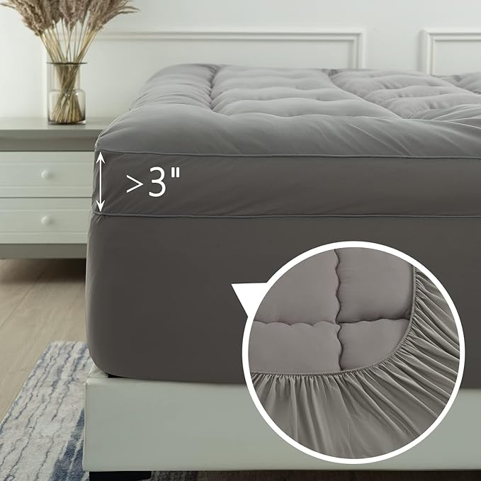 Marine Moon Mattress Topper Queen, Marine Moon Cooling Bed Topper Cover - Image 9