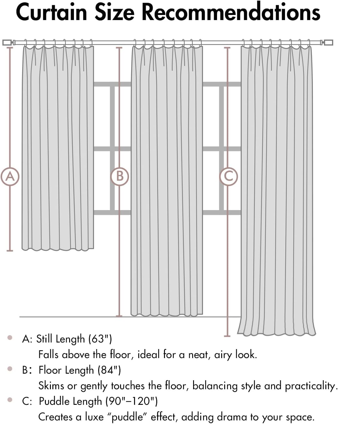 miulee natural pinch pleated 100% blackout linen curtains, view 9