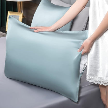 Mulberry Silk Pillowcase for Hair and Skin, Toddler Size Kids Silk Pillow Case - Image 6