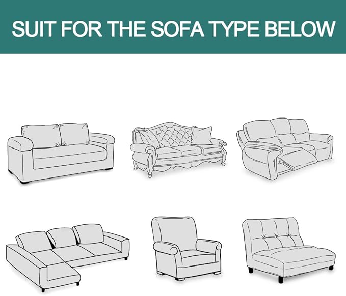 MYSKY HOME Sofa Cover Couch, Covers - Image 6