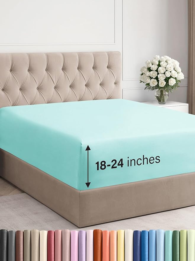 Extra Deep Full Fitted Sheet by CGKUnlimited