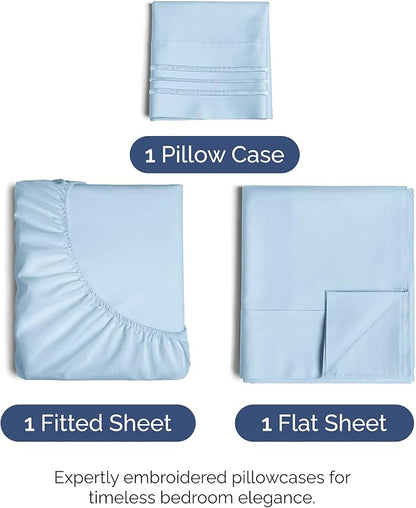 Twin XL Size 3 Piece Sheet Set - Image 2