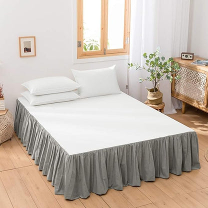 BISELINA French Linen Bed Skirt by BISELINA