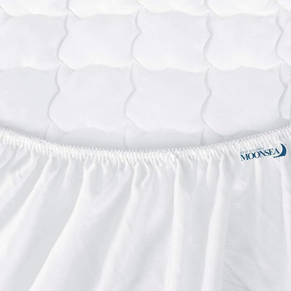 Twin XL Air Mattress Topper, Mattress Topper Twin XL Mattress Pad, Super Soft - Image 3