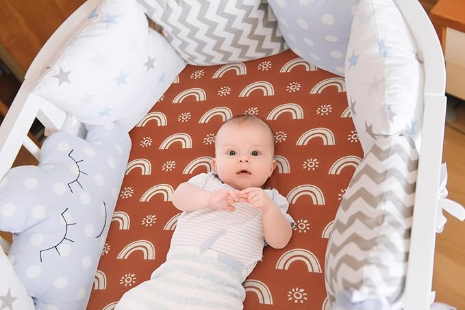 Jola's House 4 Pack Boho Bassinet Sheets - Image 4