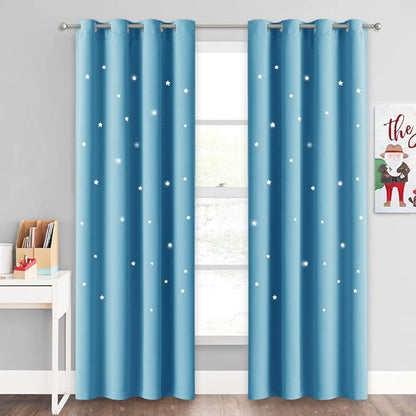 NICETOWN Hollow Out Star Curtains by NICETOWN