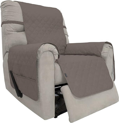 Easy-Going Sofa Slipcover Waterproof Recliner Chair Cover Non-Slip Fabric Couch by Easy-Going