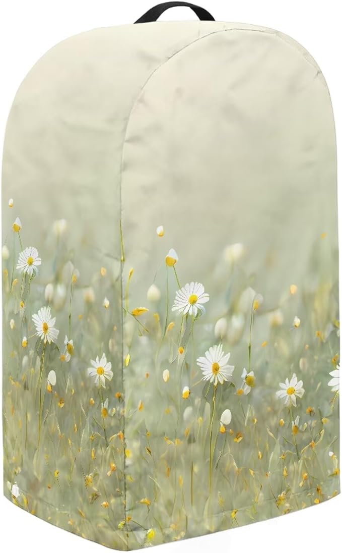Daisy Floral Green Blender Cover - Image 4