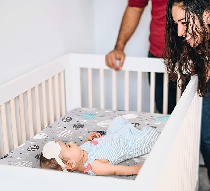 BROLEX Baby Fitted Crib Sheets: Kid Crib Sheets - Image 4