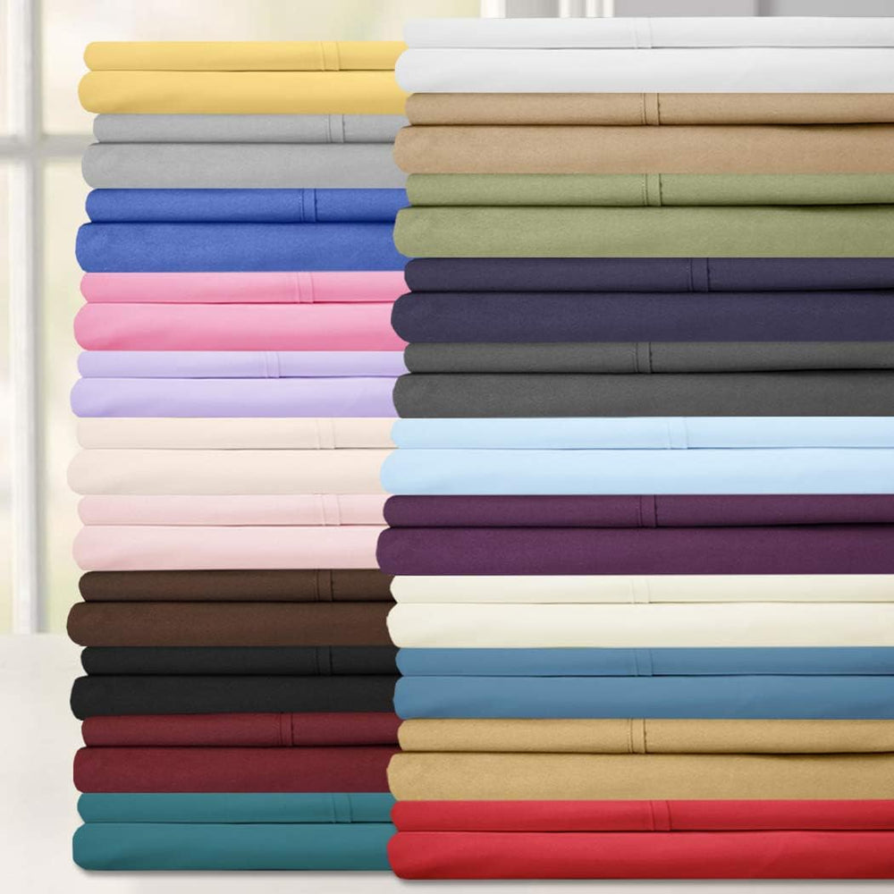 Split King Sheets Sets for Adjustable Bed – 7-piece Extra Deep Pocket Bed She...