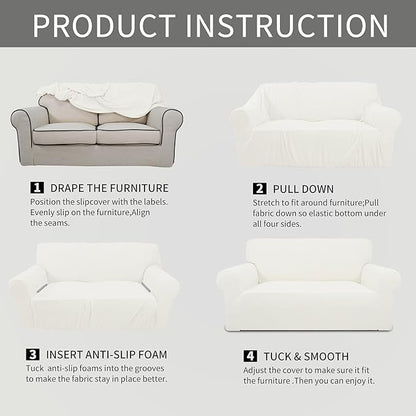 Easy-Going Stretch Chair Sofa Slipcover 1-Piece Couch Sofa Cover Furniture - Image 6