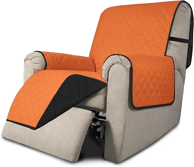 Easy-Going Recliner Chair Slipcover Reversible Sofa Cover Water Resistant Couch by Easy-Going