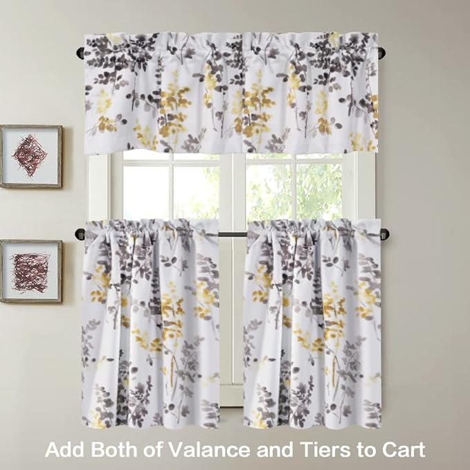 H.VERSAILTEX Valance for Kitchen Windows/Bathroom/Living Room/Bedroom Blackout - Image 6