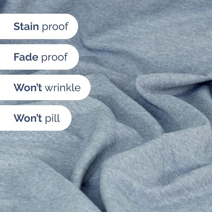 Split Head King Sheet Set – 4 Piece Flex Split Top King Sheets - Image 6