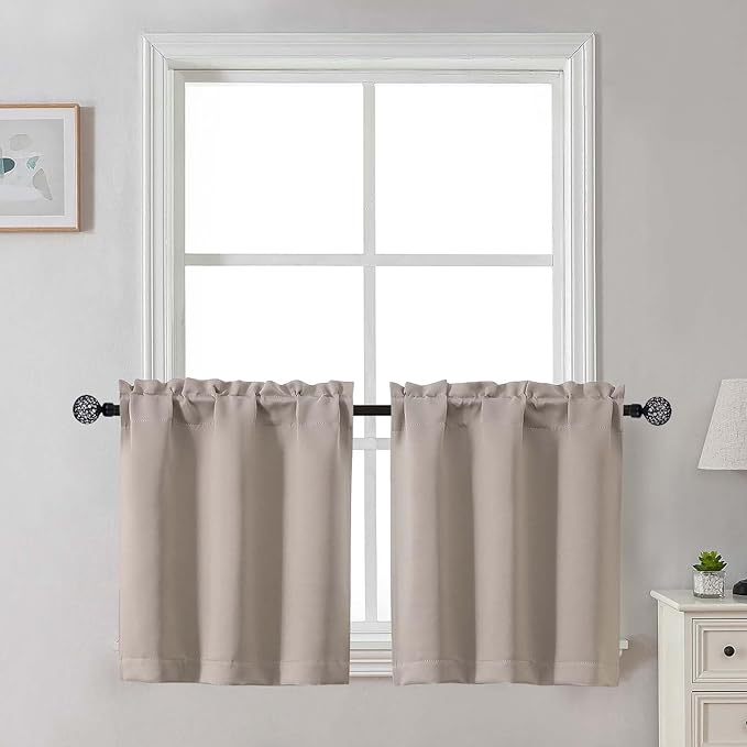 Gwine 24 Inch Long Tier Curtains by Gwine