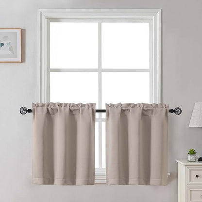 Gwine 24 Inch Long Tier Curtains by Gwine