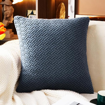 Throw Pillow Covers Couch Pillows Covers Wear-Resistant Universal Stretch - Image 2