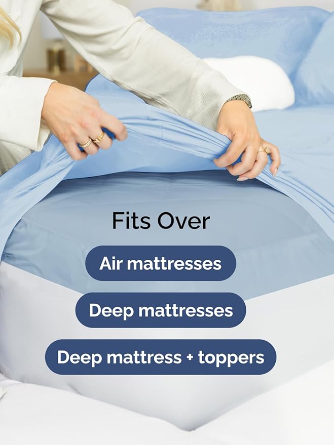Extra Deep King Fitted Sheet - Image 6