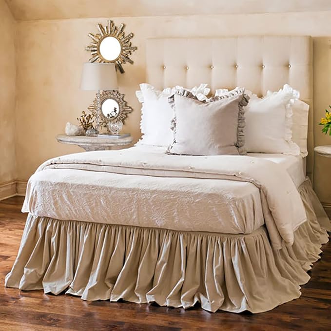 Simple&Opulence Belgian Linen Bed Skirt - Image 5