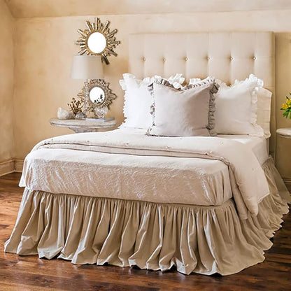 Simple&Opulence Belgian Linen Bed Skirt - Image 5