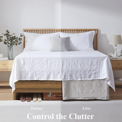 Simple&Opulence Belgian Linen Bed Skirt - Image 6