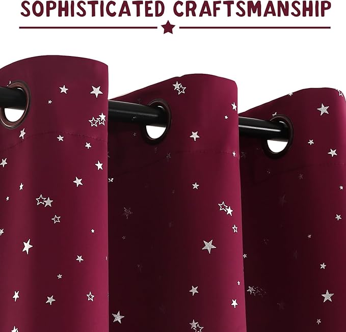 PrinceDeco Blackout Kids Curtains - Image 3