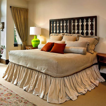 Simple&Opulence Belgian Linen Bed Skirt - Image 5