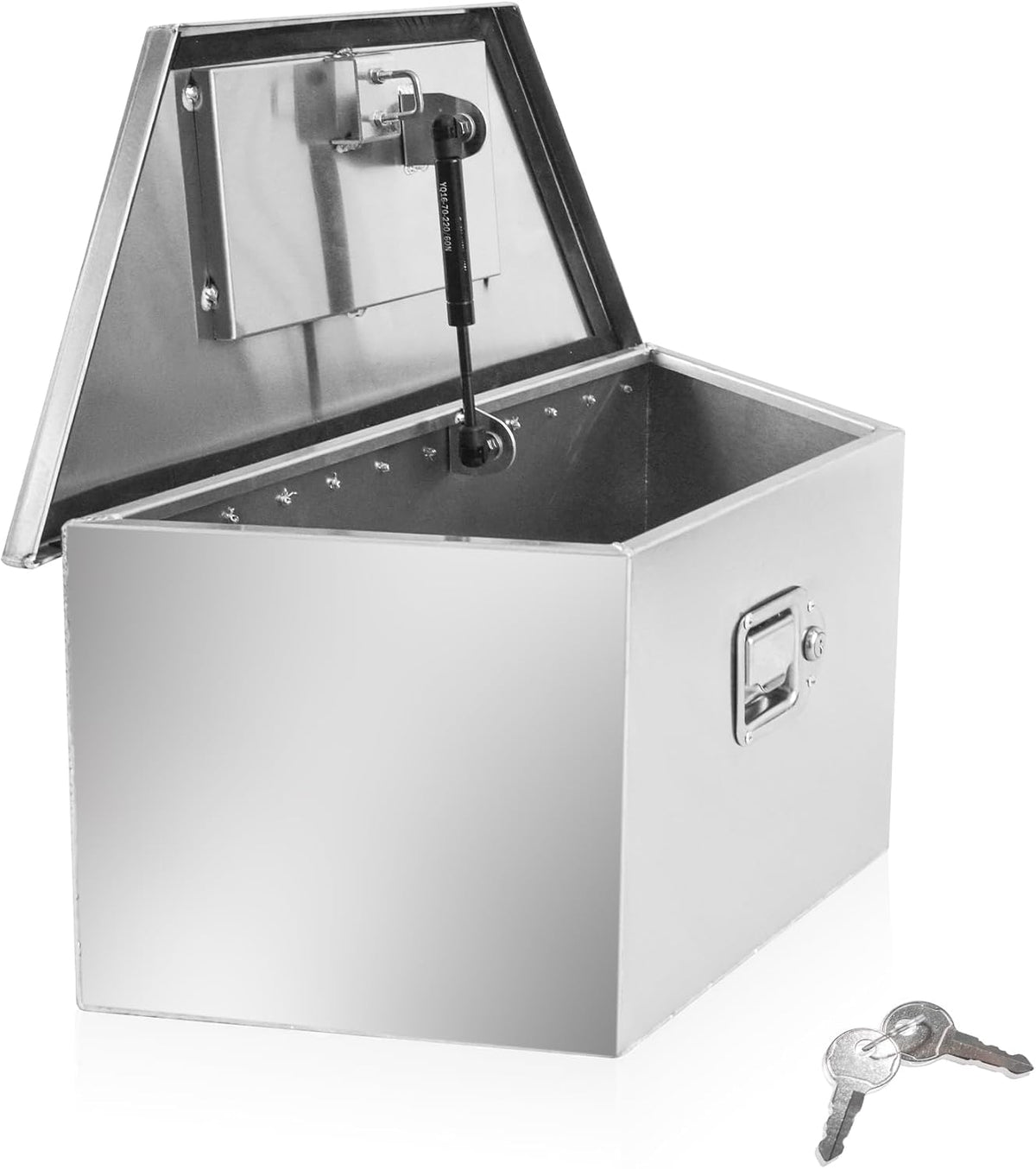 26x13.3x12 inch aluminum trailer tongue tool box heavy, main product view